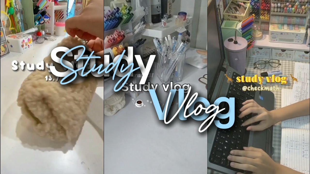 [ 𝐀𝐒𝐌𝐑 𝐒𝐓𝐔𝐃𝐘 𝐕𝐋𝐎𝐆 #𝟗 ] Tổng hợp video asmr study vlog 🍇 Cre : TikTok #study #studyvlog #asmrstudy