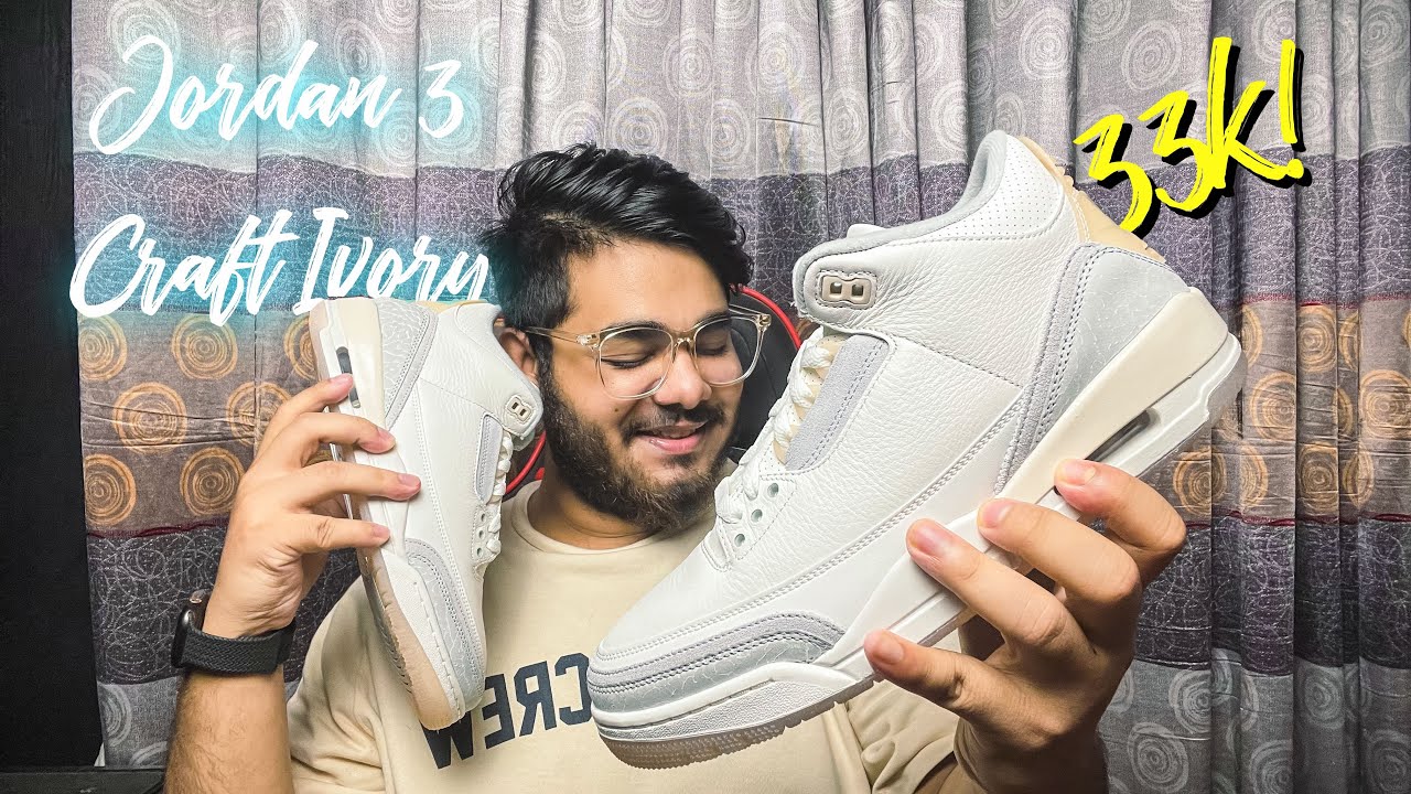 30 Hajar Taka ar Moddhe Best Quality Air Jordan 3!🤔 || Air Jordan 3 Craft Ivory😍