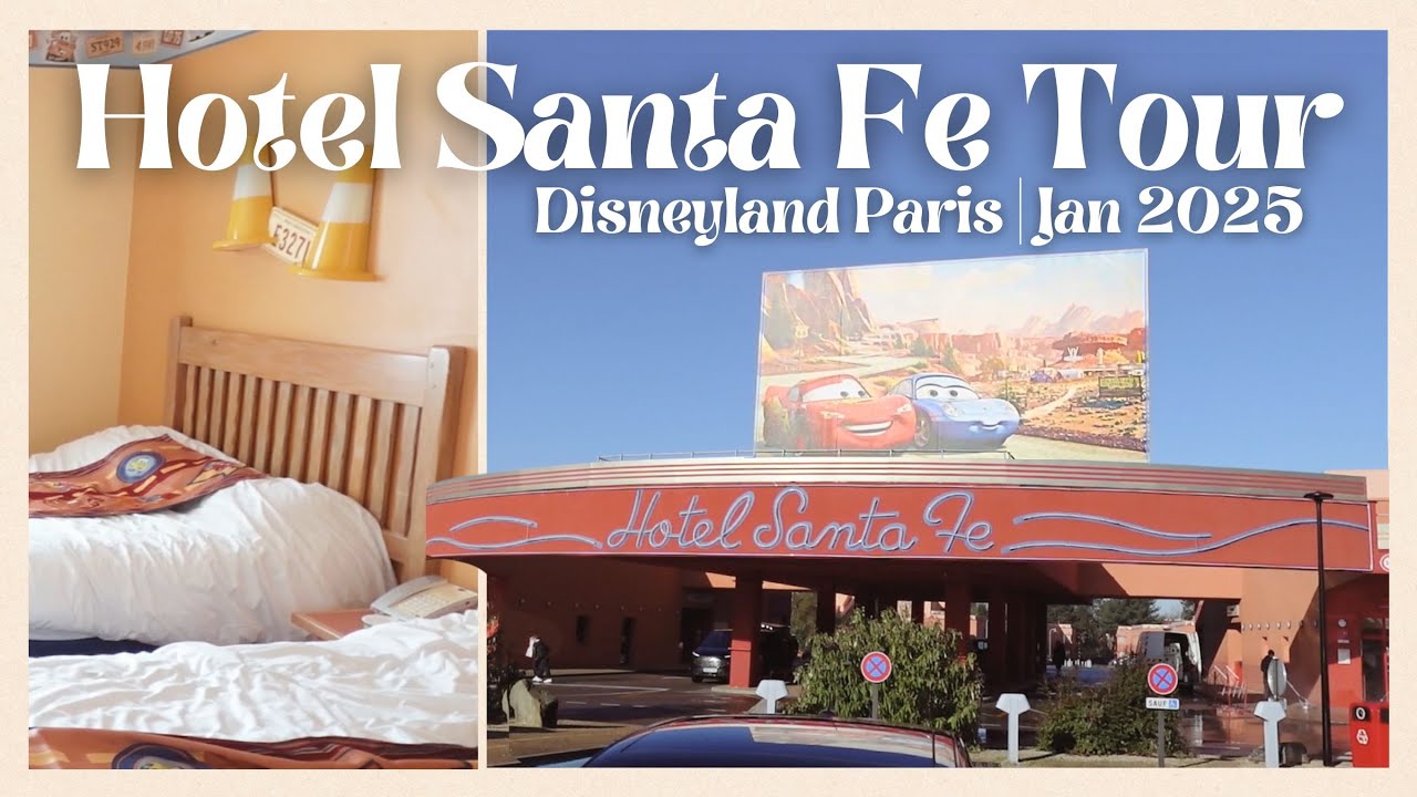 Disneyland Paris Hotel Santa Fe Tour🚗🏨 | January 2025