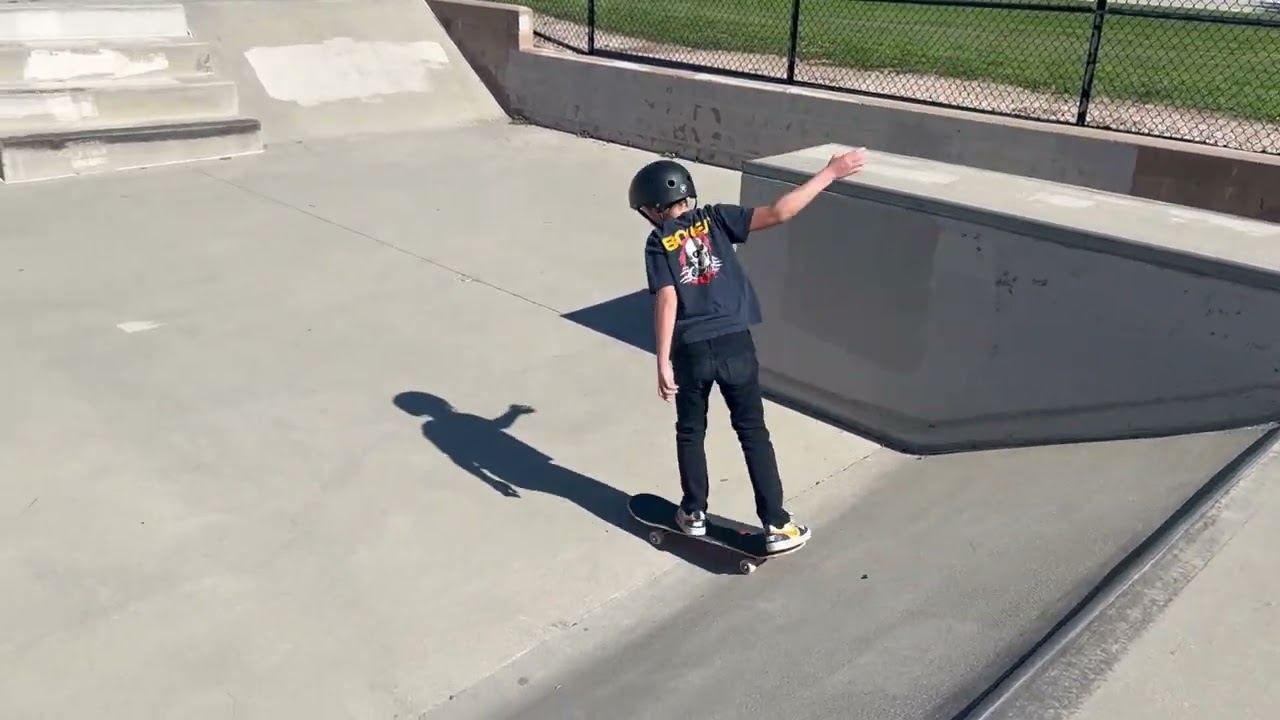 Game of SKATE 10yr old vs older brother