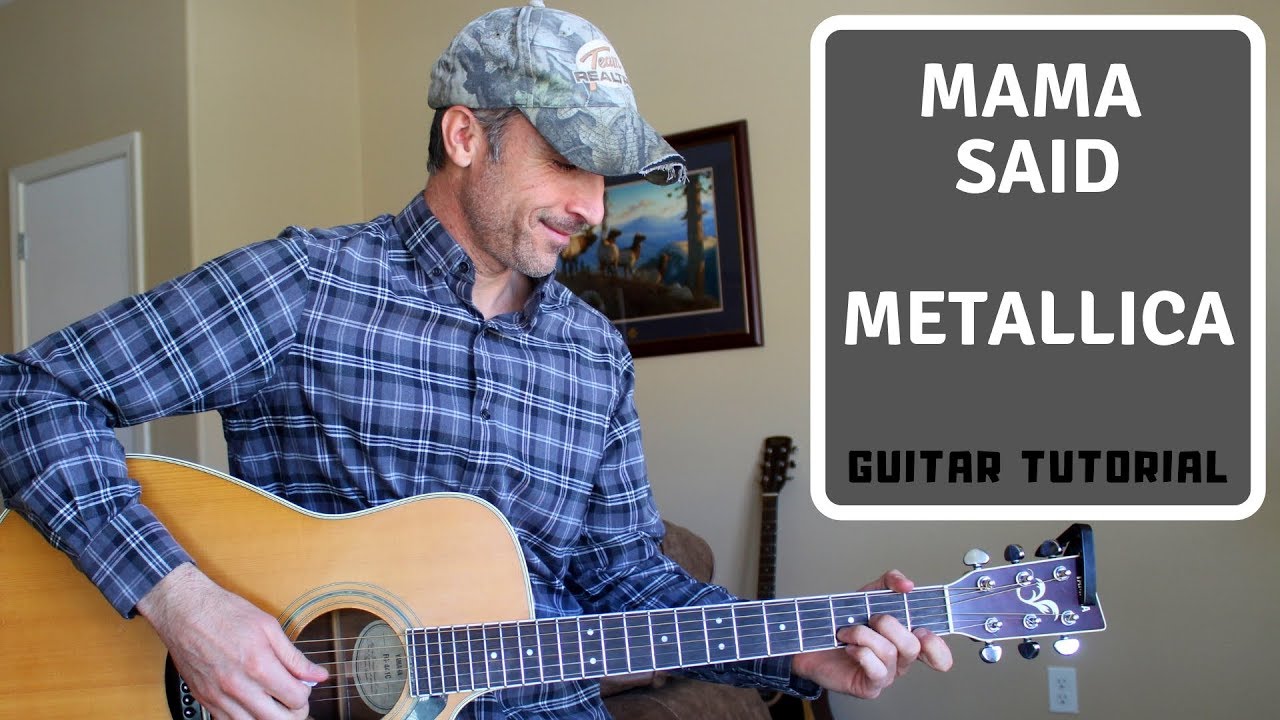 Mama Said - Metallica  - Guitar Lesson | Tutorial