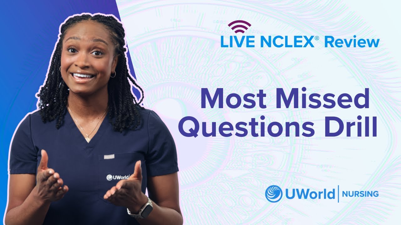 Live NCLEX® Most Missed Questions Drill