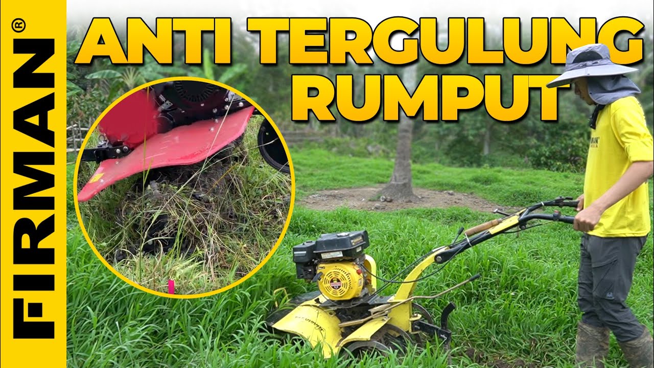 MESIN BAJAK MINI ANTI TERGULUNG | FIRMAN FTL620