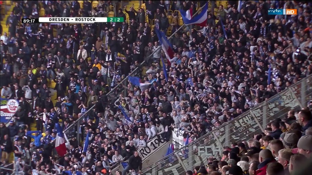 Dynamo Dresden gegen Hansa Rostock - 31. Spieltag 15/16 - Tore