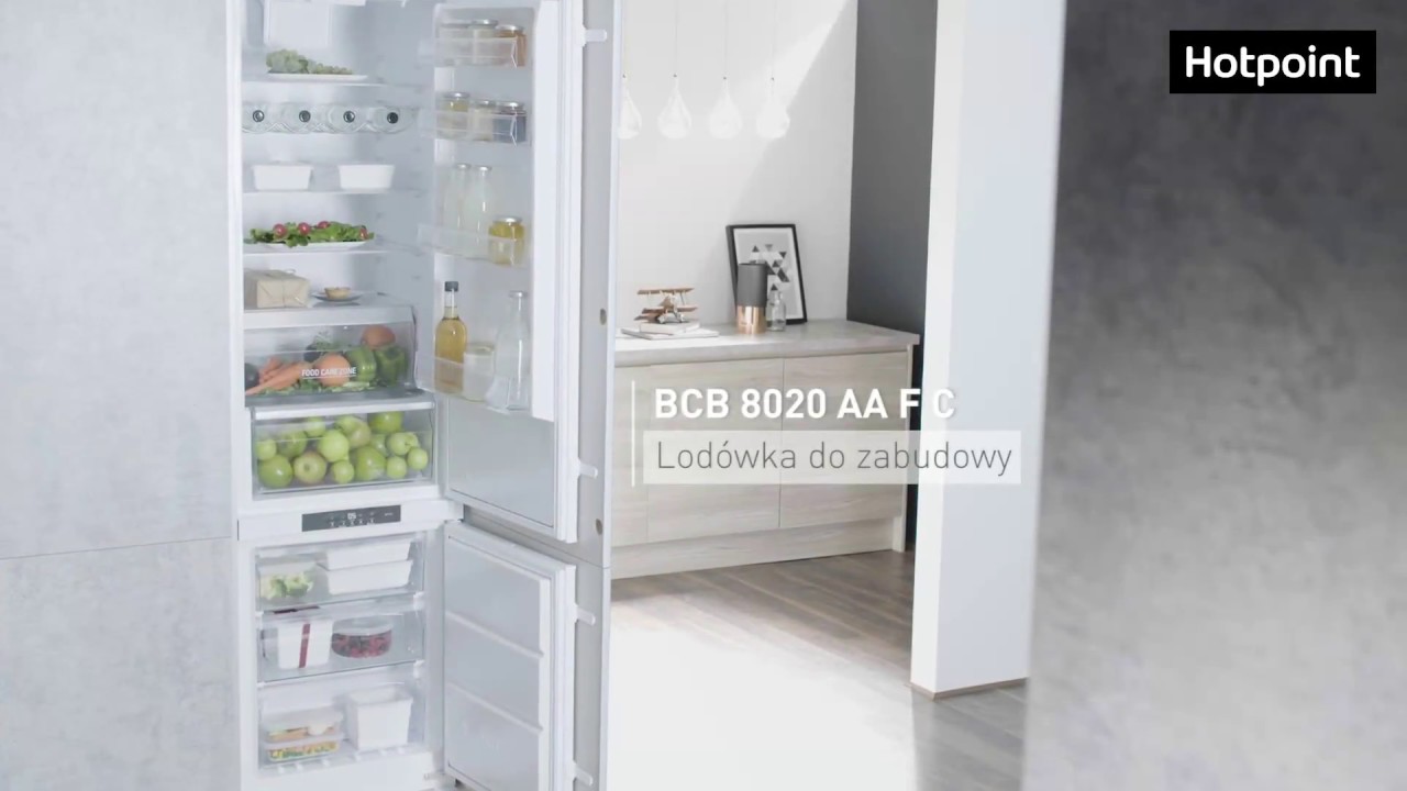 Hotpoint - Lodówka do zabudowy BCB 8020 AA F C