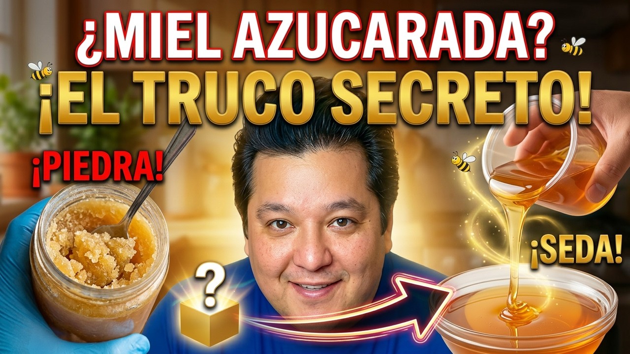 La Miel Azucarada Como Hacerla Liquida Otra vez🐝