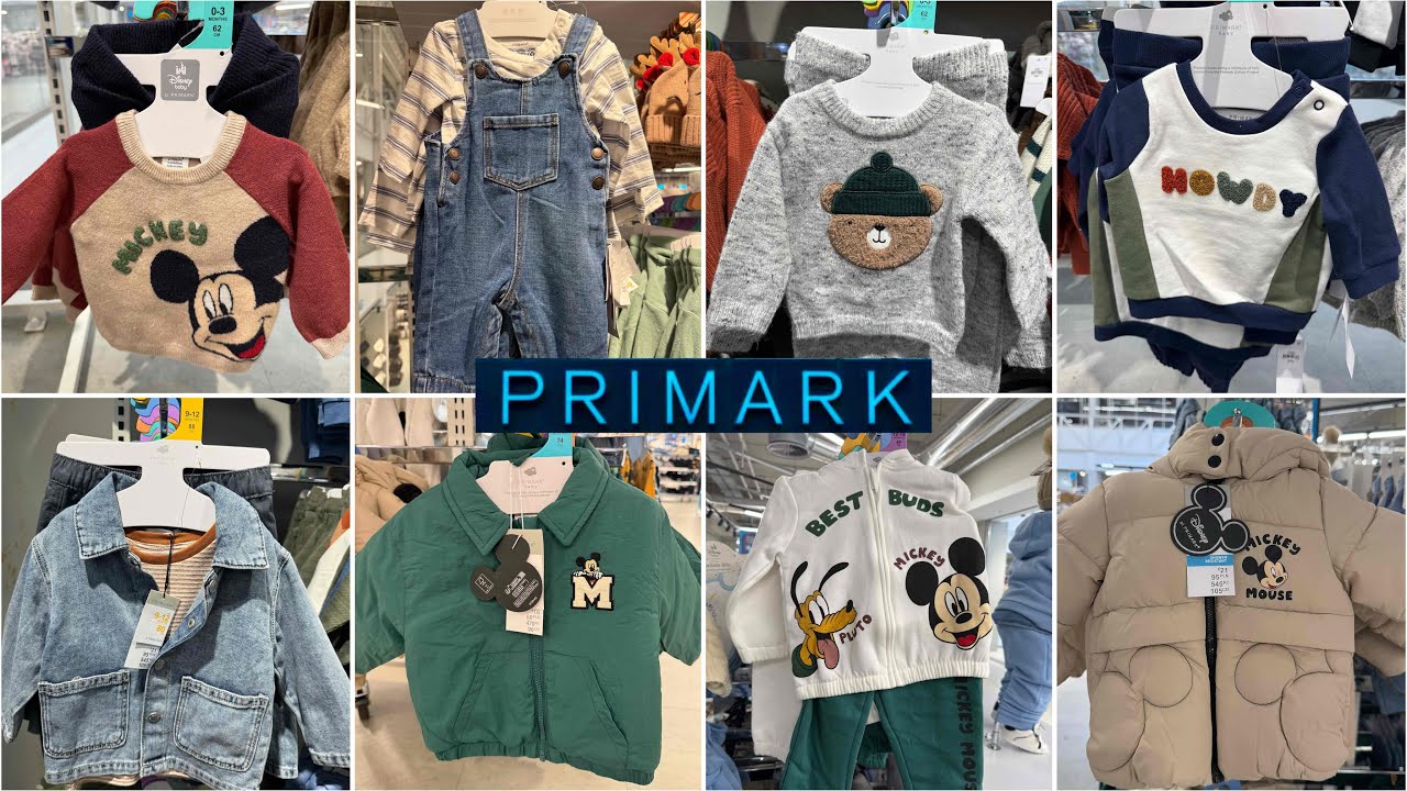 PRIMARK BABY BOYS CLOTHES NEW COLLECTION  / NOVEMBER 2025