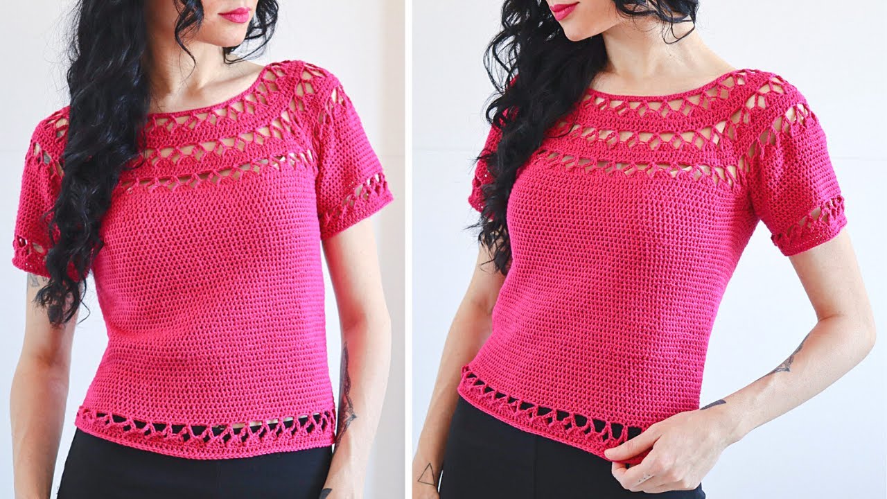 TUTORIAL MAGLIA UNCINETTO 