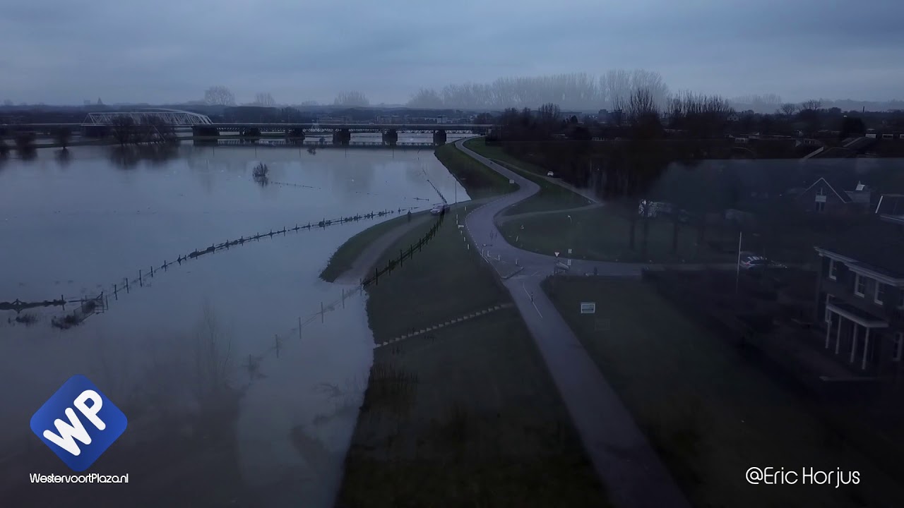 Hoogwater in Westervoort