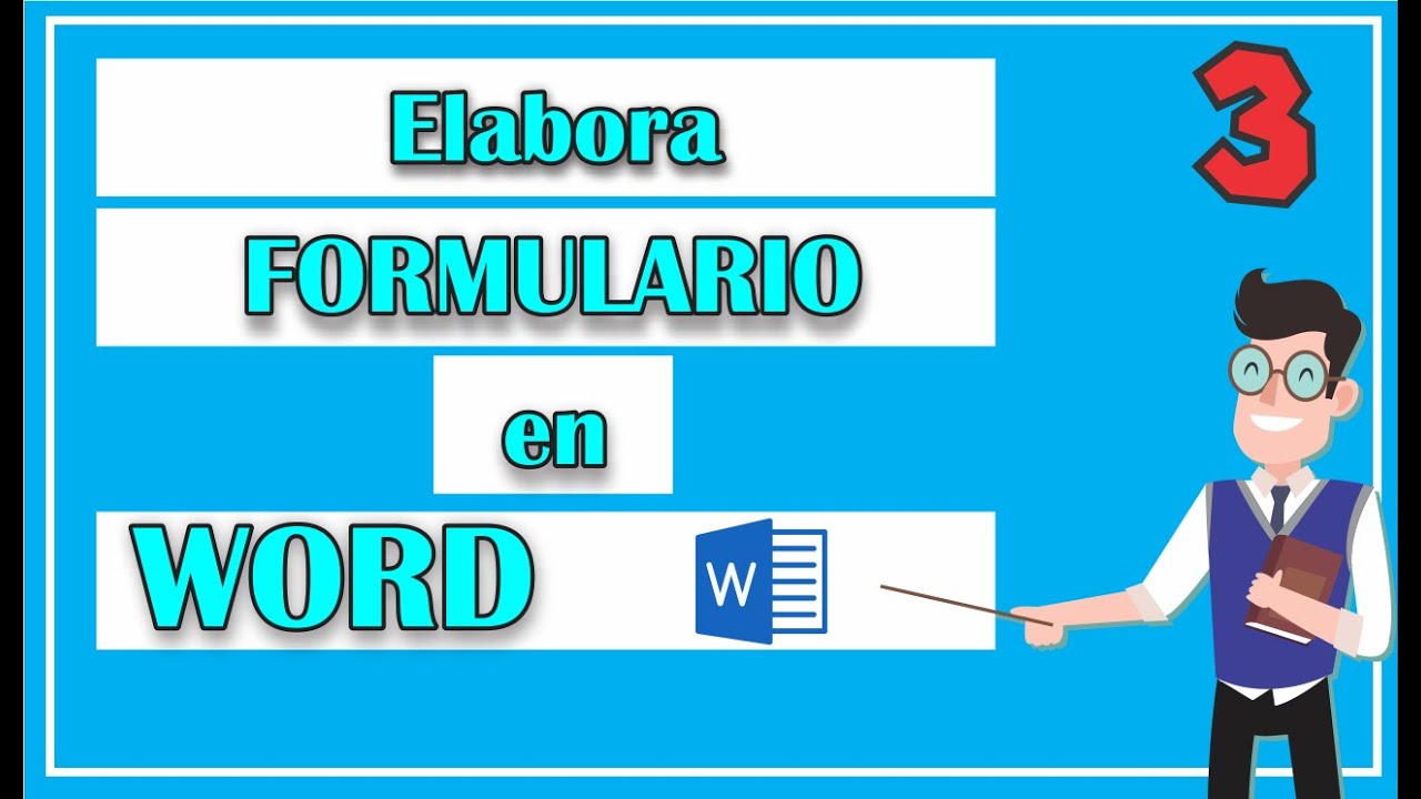 ¿Cómo hacer FORMULARIOS en WORD?