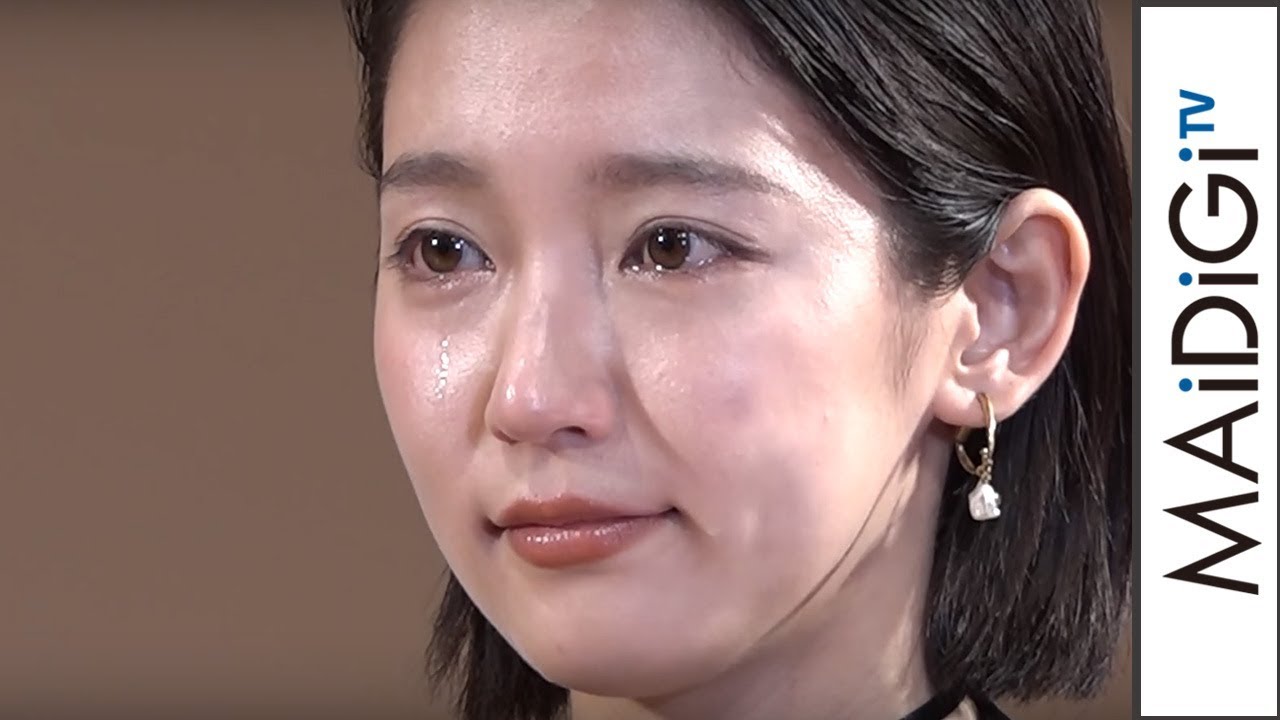 吉岡里帆、エランドール賞受賞で感涙　「身に余る賞」