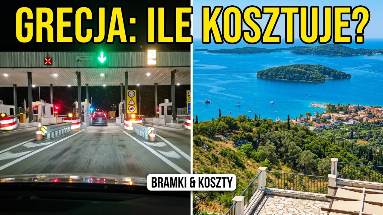 Grecja - wyspa Lefkada koszty autostrady jakimi drogami - autostradami jechaliśmy cena paliwa Grecji