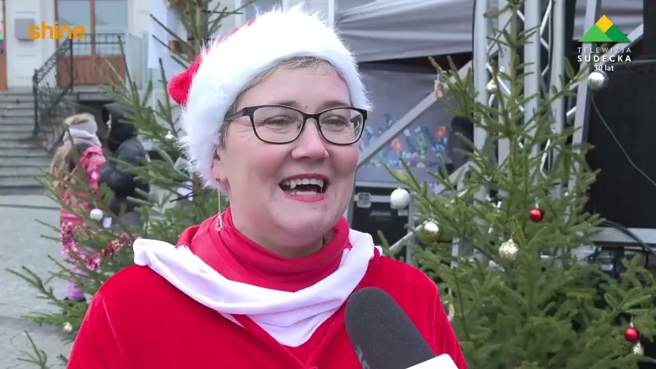 Shine - Fragment Jarmark Bożonarodzeniowy w Bardzie SUDECKA TV (15.12.2024r.) 