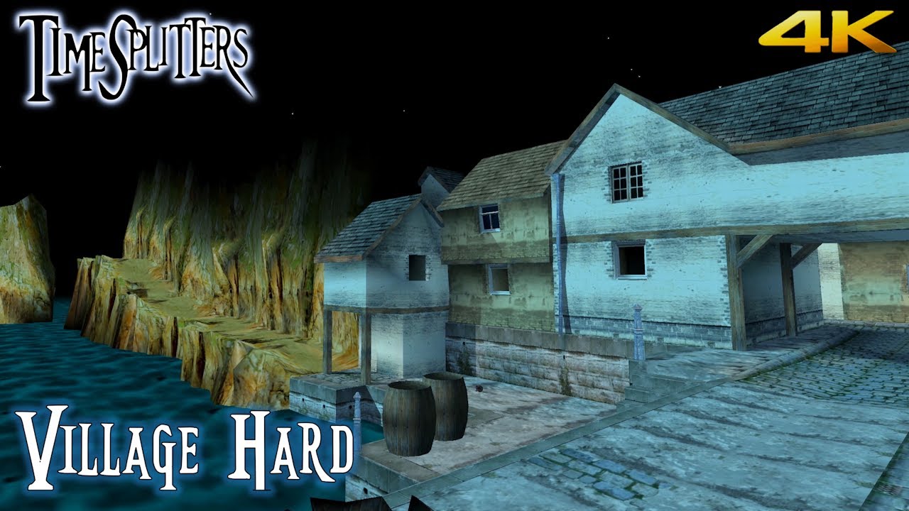 TimeSplitters Story: Village (1950) Hard Walkthrough (4K)