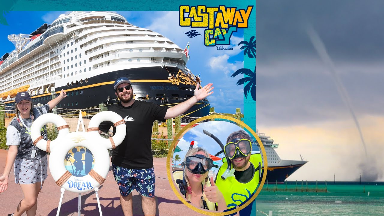 Disney Dream Cruise CASTAWAY CAY Island, Snorkeling, Crazy Storm, Serenity Bay, Wet BBQ & More!