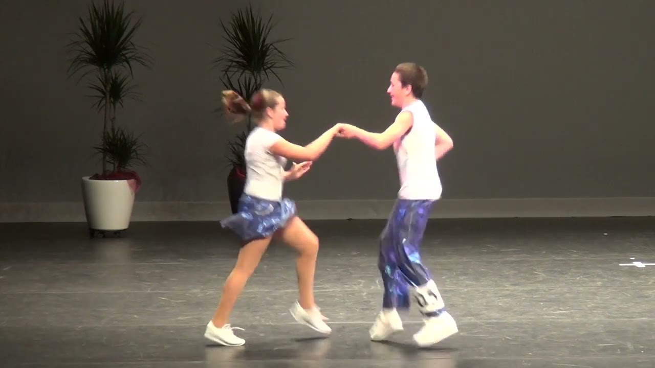 Andi und Ronja - Rock'n'Roll Schweizermeisterschaft 2012 - Kat. Beginner