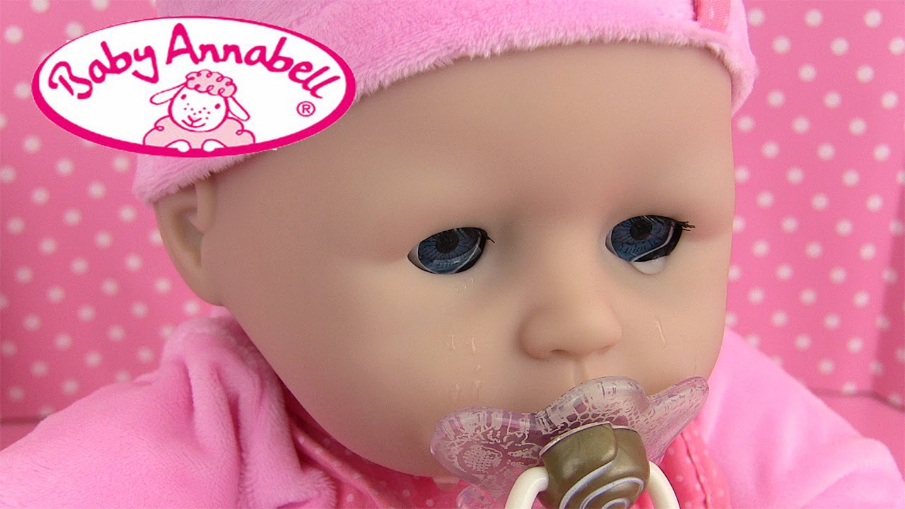 Poupon Baby Annabell Bébé Pleure Sac à langer Baby Doll Review
