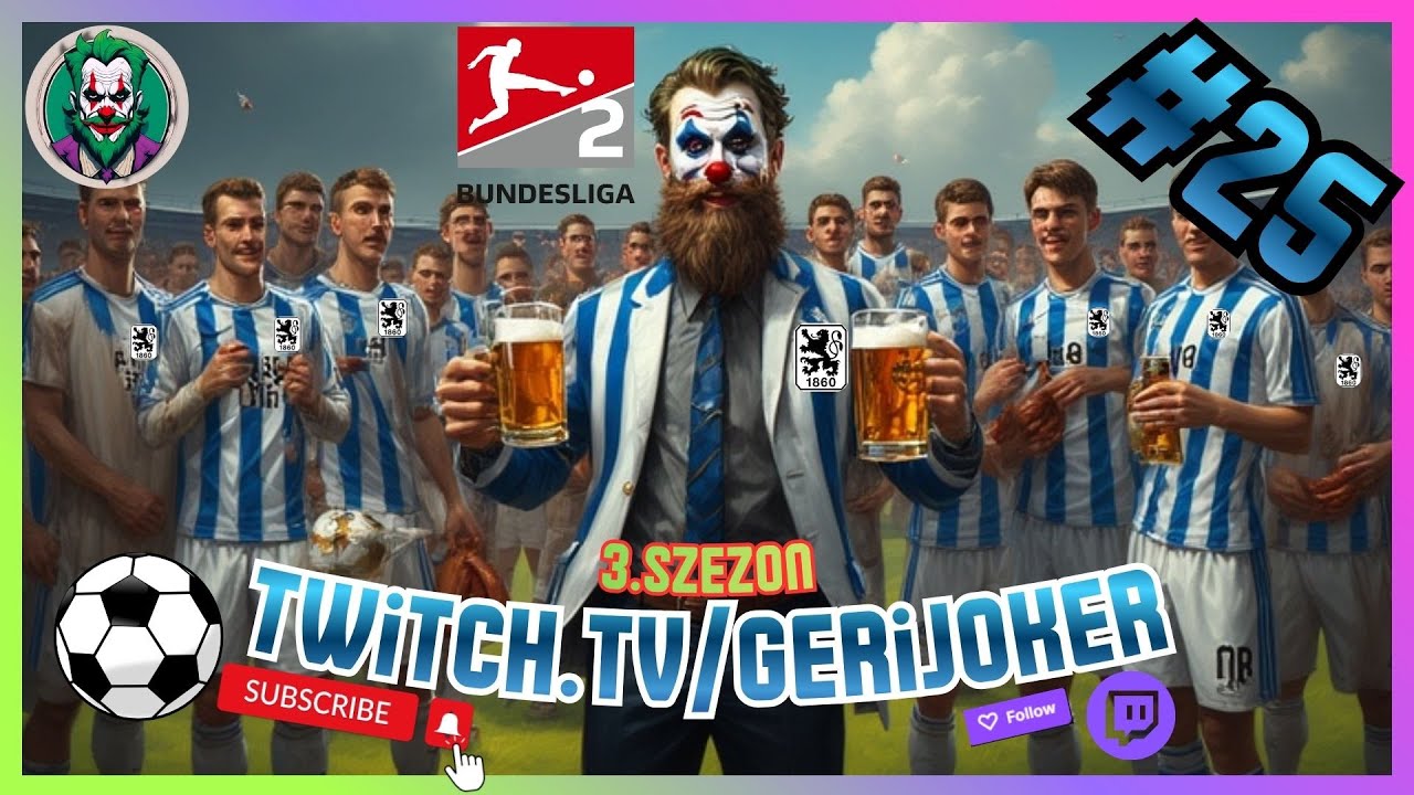 III. SZEZON: EX-Bundesliga csapatok ellen kell helyt állni!!⚽🥅  | FM26 1860 München | #25
