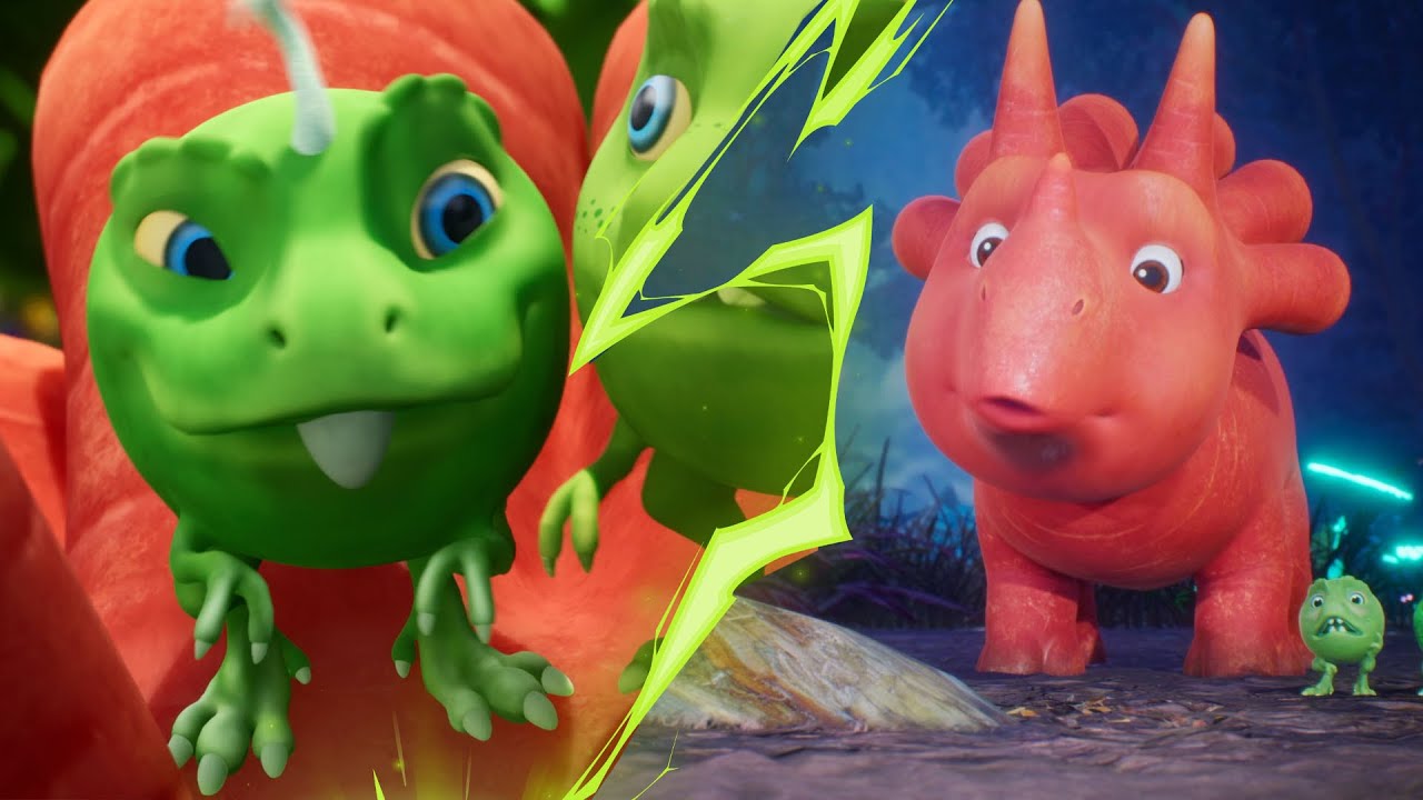 Bravery Makes You Strong! 🦖💪 - Vegesaurs🌋🍌 - COMPILATION
