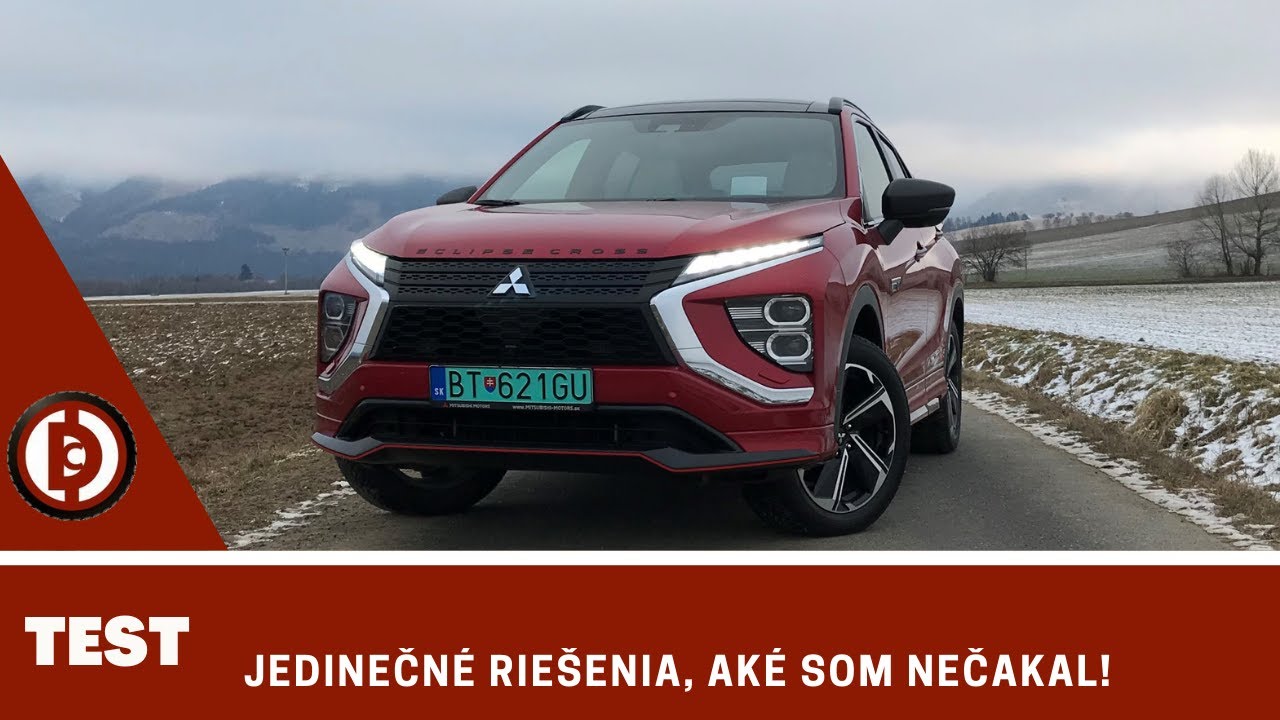 Jedinečné riešenia, aké som nečakal! 2022 Mitsubishi Eclipse Cross PHEV TEST - Dominiccars.sk