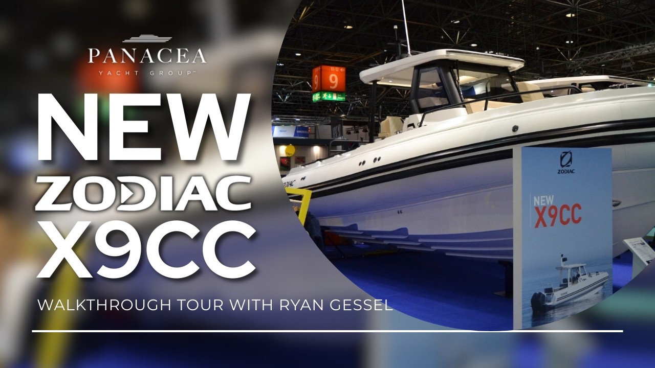 Zodiac X9 Walkthrough Tour | North American Debut Miami Boat Show 2026 | New Premium RIB Boat Review
