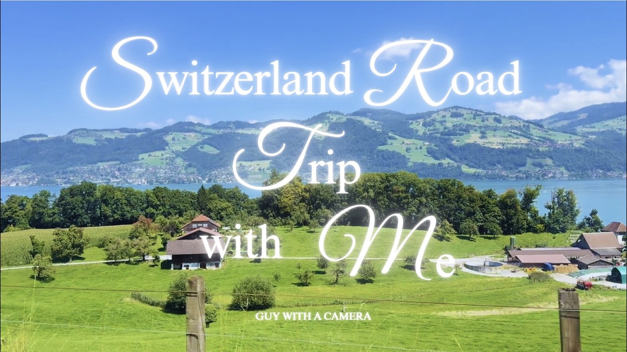 Switzerland Summer Road Trip 4K 🌿 Interlaken → Lauterbrunnen → Grindelwald DRIVE