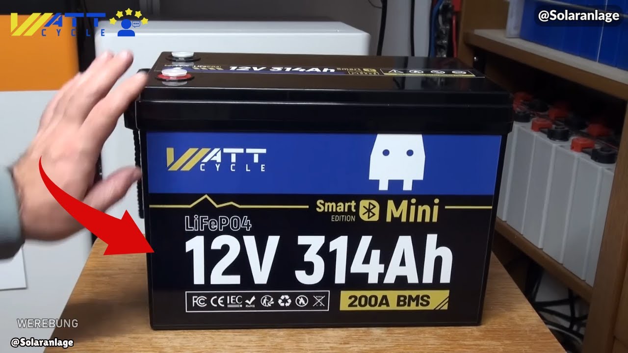😱⚡ Monster battery?! WattCycle 12V 314Ah inside | Teardown🔧🔋