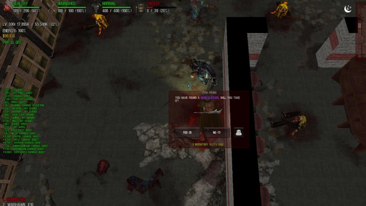 Dead Frontier 3D Xtractus Chemical Plant Nautical Nightmare Event Loot Run #1