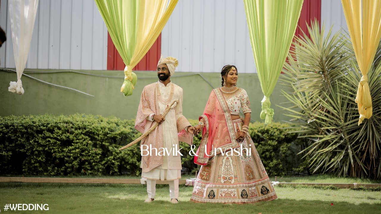 BEST WEDDING HIGHLIGHTS 2024 | BHAVIK + URVASHI | VS PHOTOGRAPHY | SURAT |