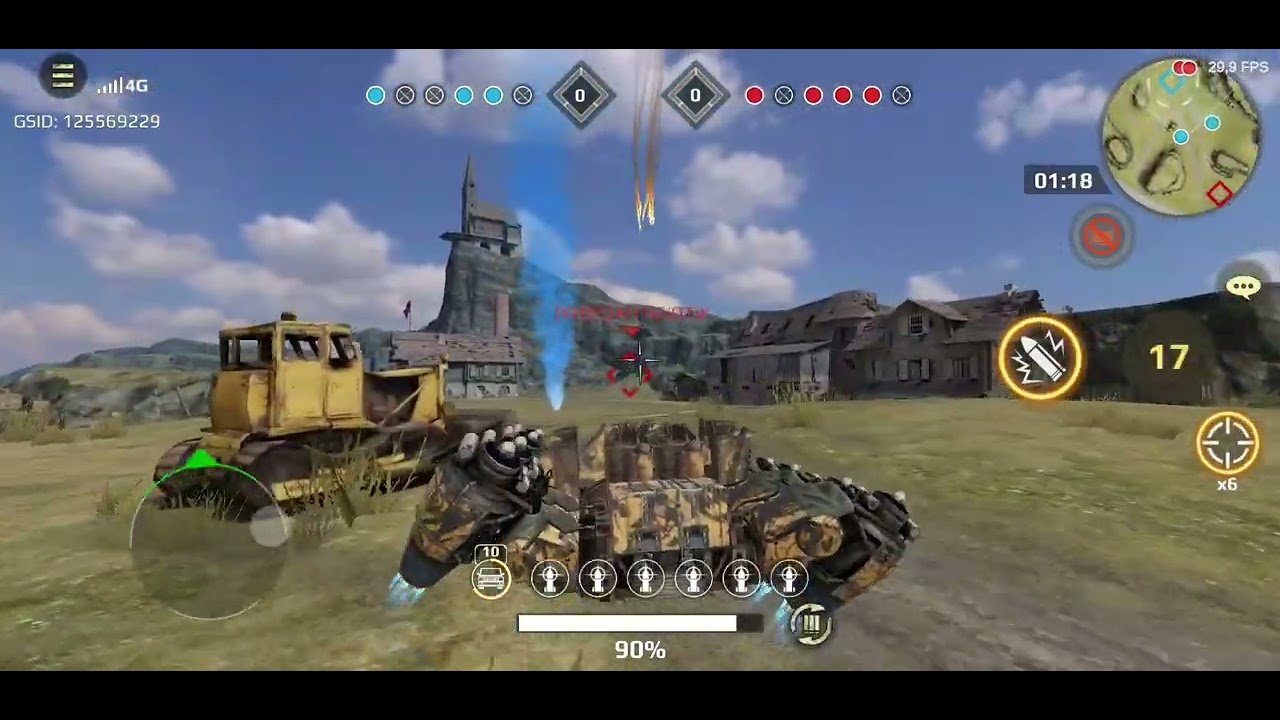 Crossout Mobile gameplay PvP battle 5/6 kills by piranha