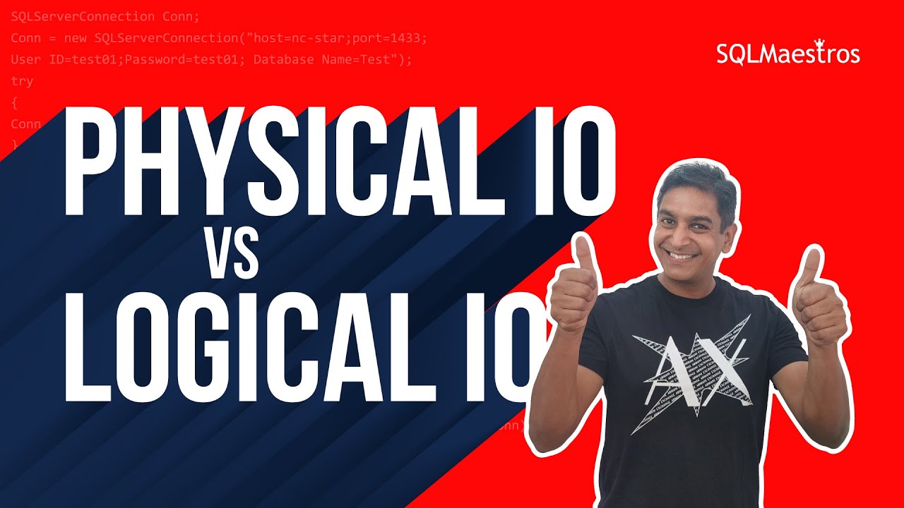 LIVE Troubleshooting on Production Server – Physical vs Logical IO (by Amit Bansal)