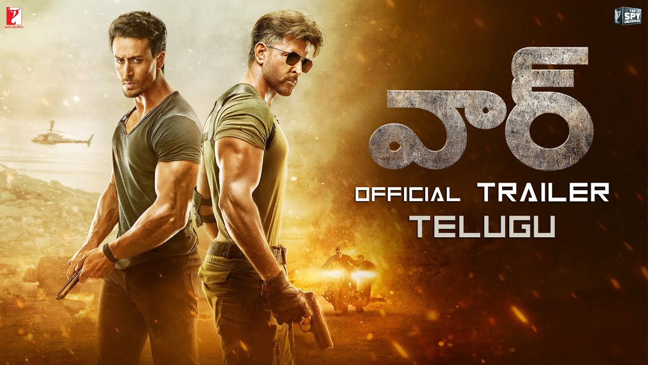 War Trailer | Hrithik Roshan | Tiger Shroff | Vaani Kapoor | Telugu Version | YRF Spy Universe