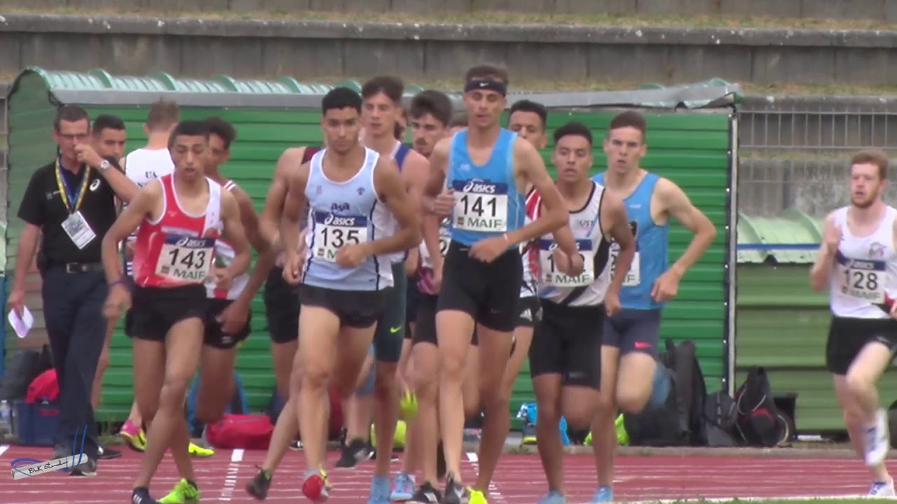 1500m – Serie 1 – JUM – Championnats de France Jeunes CA JU – 20/07/2018 – Bondoufle