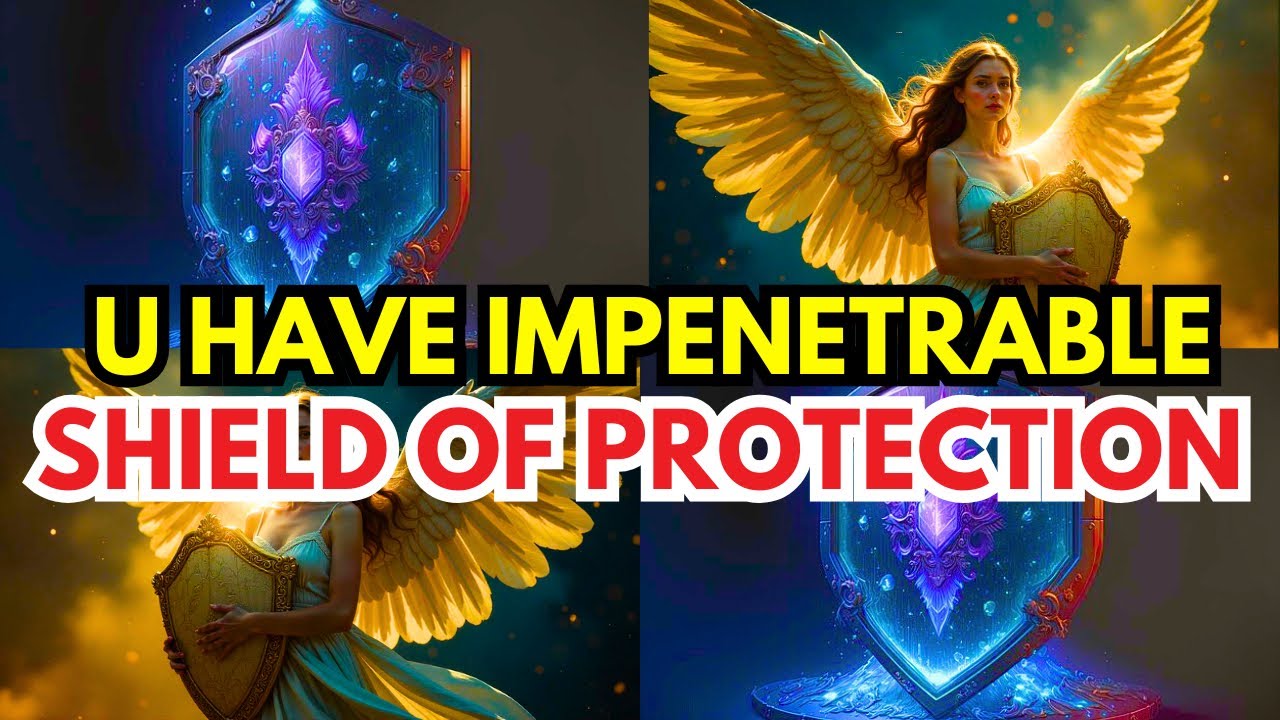YOU HAVE AN IMPENETRABLE SHIELD OF PROTECTION AROUND YOU! HATERS CAN'T TOUCH YOU!