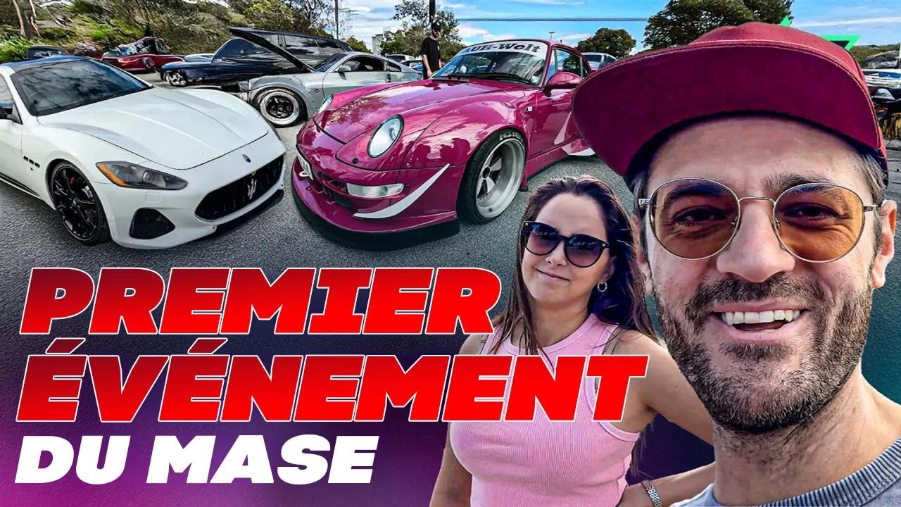 Premier événement avec la Maserati !