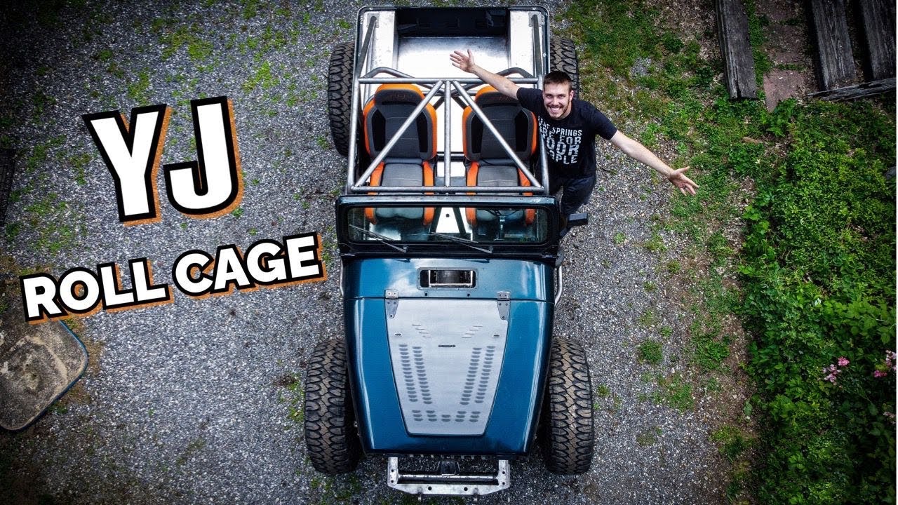 Custom Jeep YJ Roll Cage!