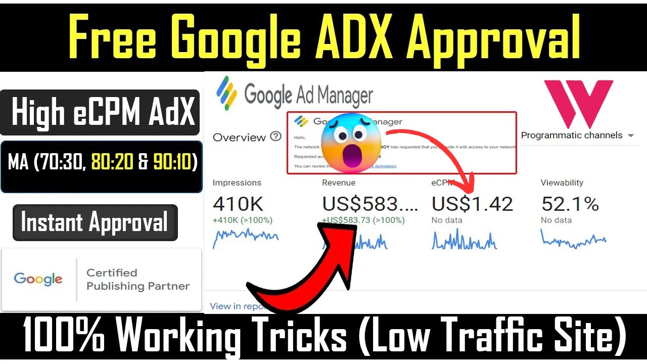 Free Adx Ma Account Approval New Method | How to get Wortise AdX approval For Free