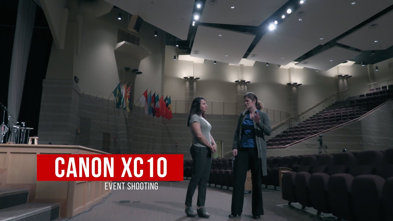 5 Canon XC10 Event Shooting Tips in 4K