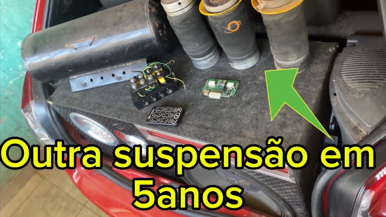 5 anos de suspensão a ar tudo que já troquei