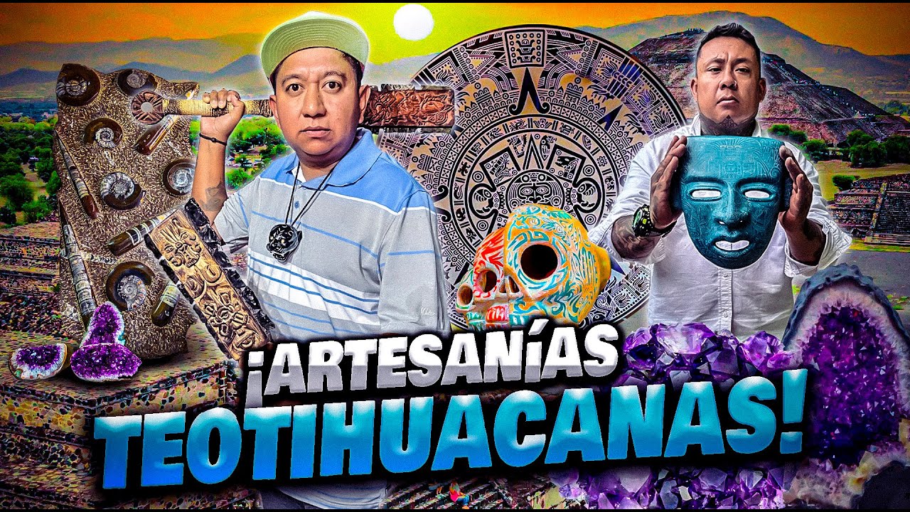 En busca de cuarzos, minerales y ARTESAN&Iacute;AS TEOTIHUACANAS &iexcl;Mira todo lo que encontr&eacute;!