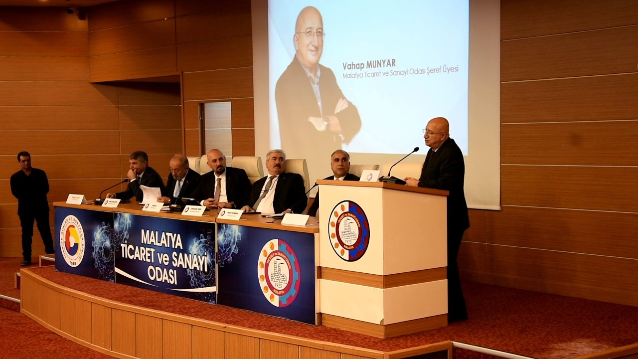 Odamız tarafından Malatyalı Gazeteci Vahap Munyar'a Şeref Üyeliği Beratı verildi