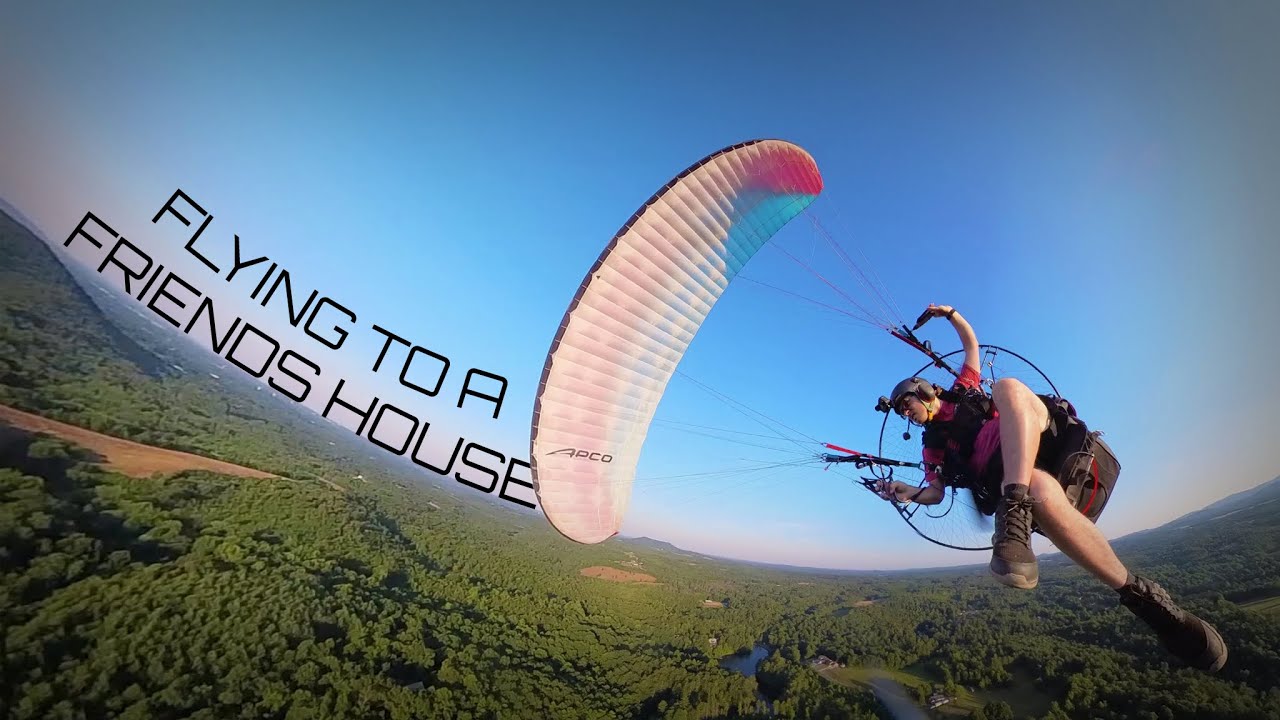 Flying to a Friends House!
