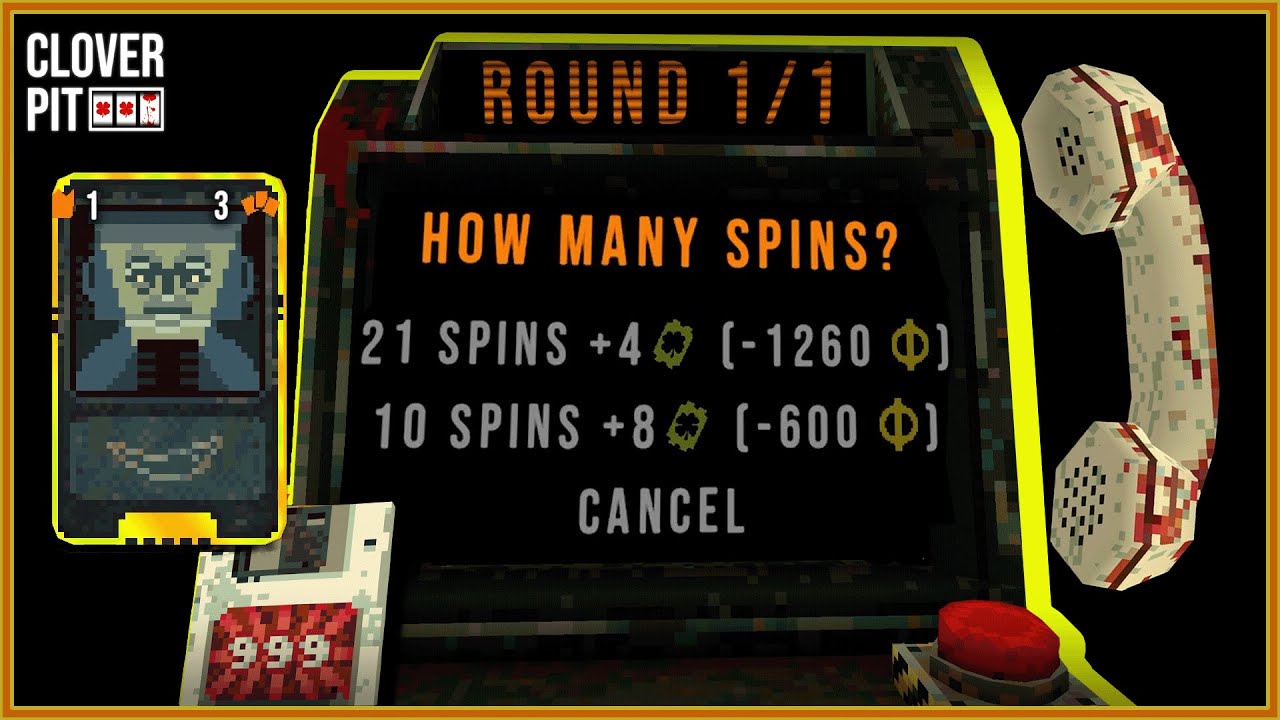 21 Spins, But Only 1 Round?  CloverPit