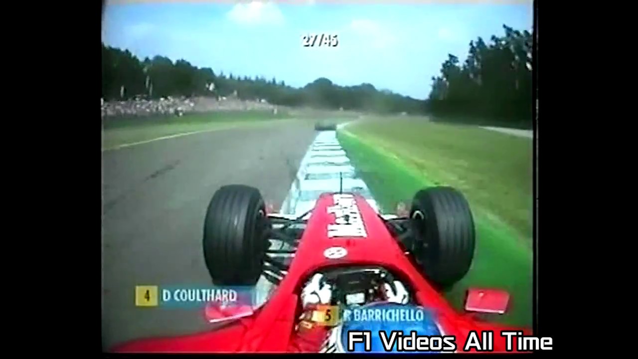 2001 Barrichello vs Couthard - Germany 2000