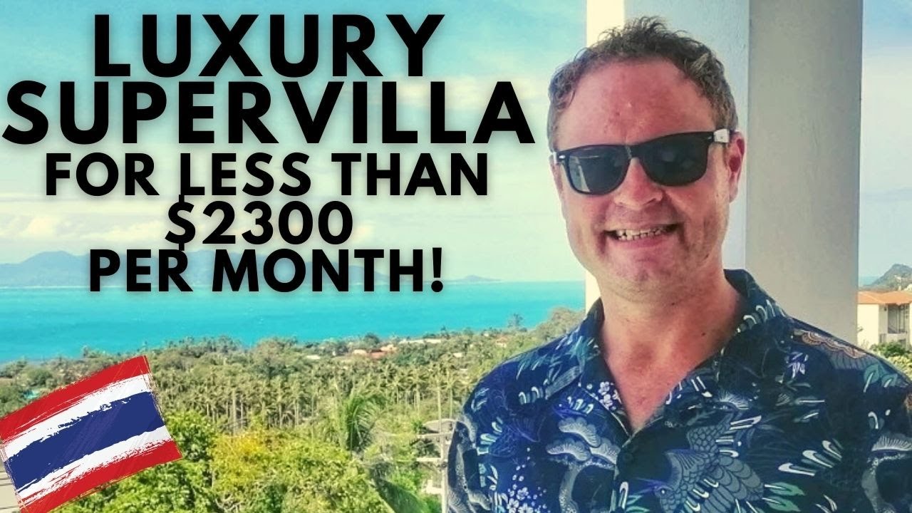 Check Out This INSANE Luxury Villa In Koh Samui, Thailand, For Less The $2300 Per Month! 🇹🇭