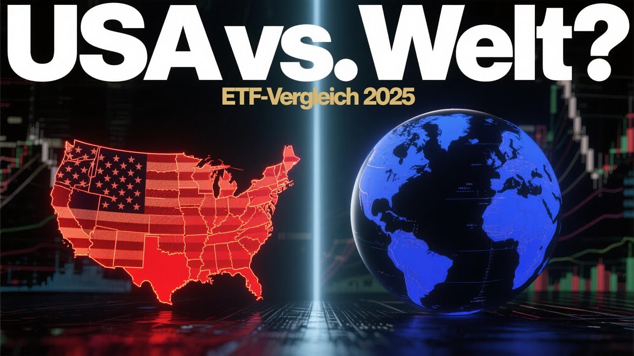 Welt-ETF Vergleich 2025 💥 MSCI World &bull; FTSE All-World &bull; S&P 500 im Check!