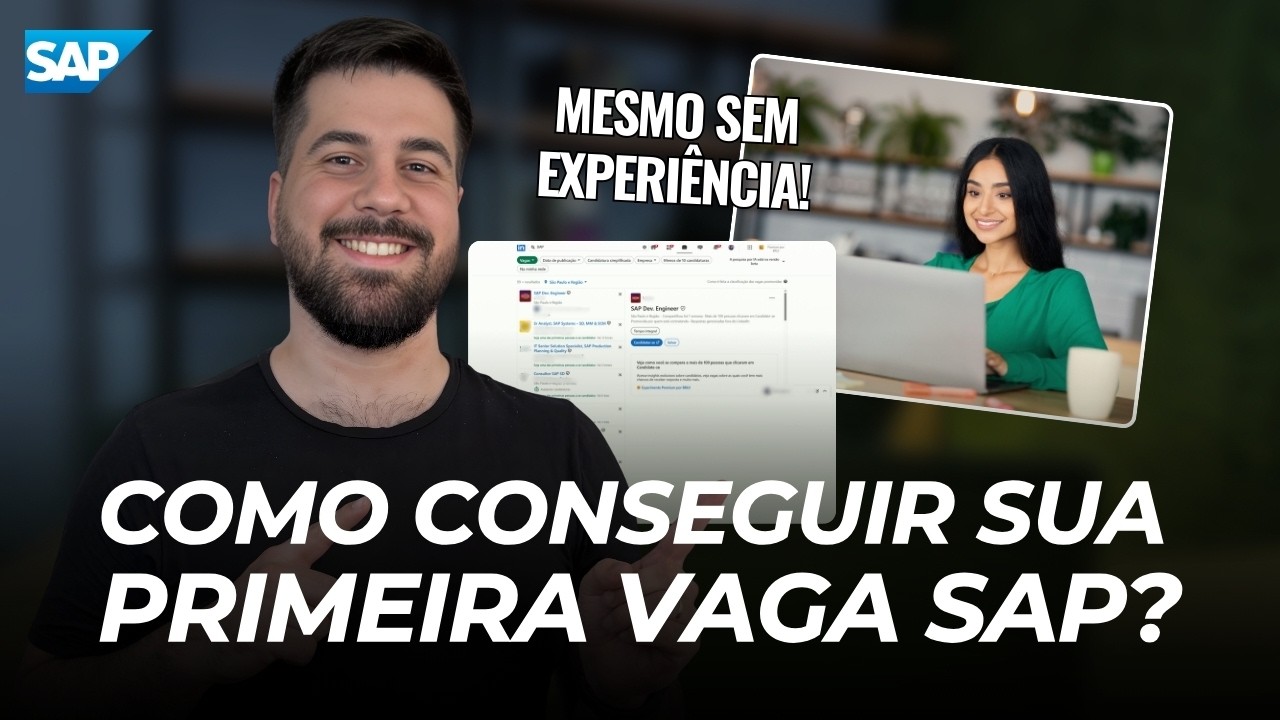 # LIVE 7 | START SAP: Como conseguir sua primeira vaga SAP?
