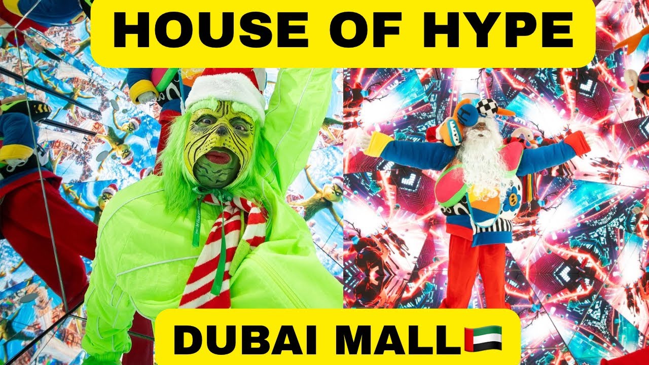 Dubai’s Largest Digital Entertainment Park|House of hype 🇦🇪📍#HouseOfHype #DubaiMall #MyDubai