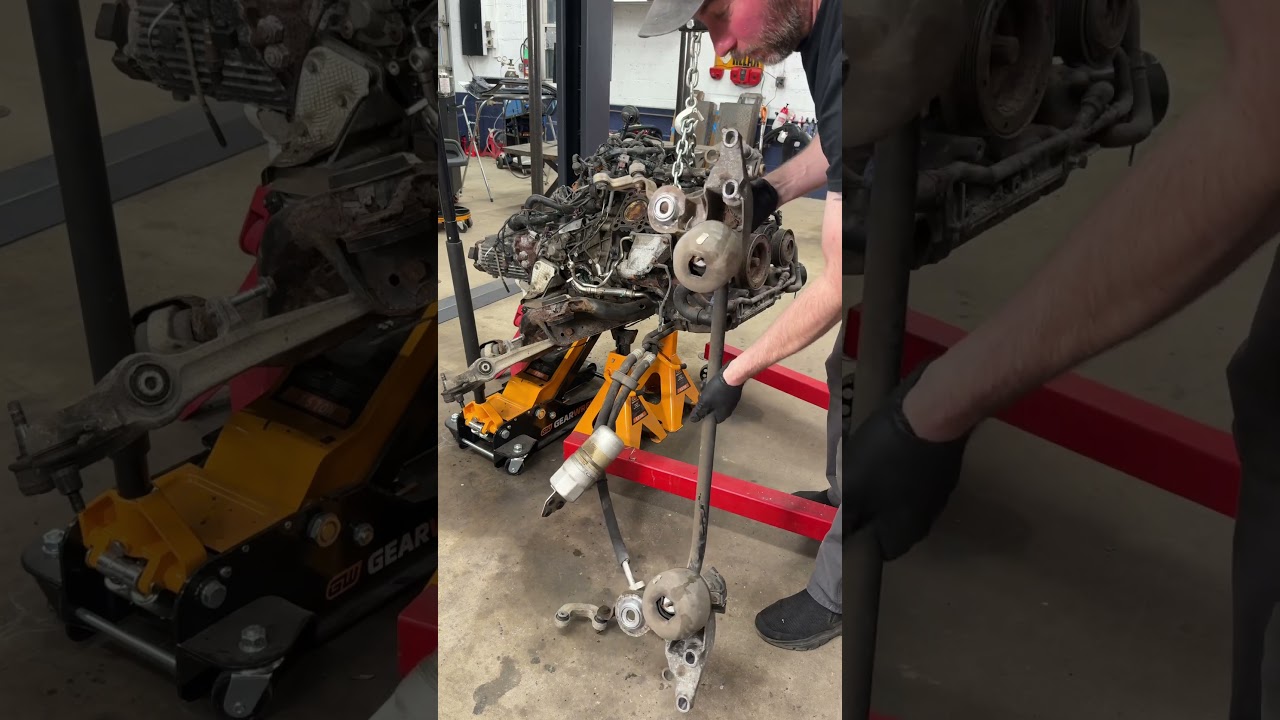 Audi S4 Engine Preparation for Disassembly  #audi #vw #volkswagen #turbo @GEARWRENCHTools