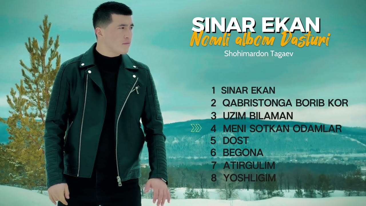 Shohimardon Tagaev Sinar Ekan Albom Dasturi 2024